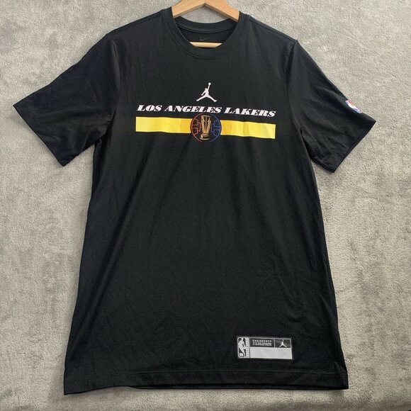 Nike Other - Nike Shirt Men Medium Tall Los Angeles Lakers Black NBA Cup In Season Tournament